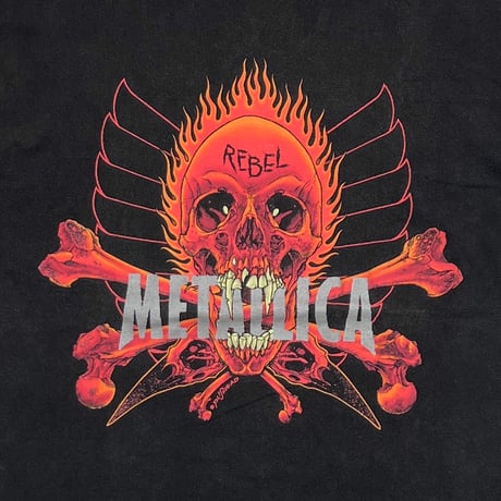 METALLICA PUSHEAD YING YANG LABEL SKULL GINAT LARGE 6441