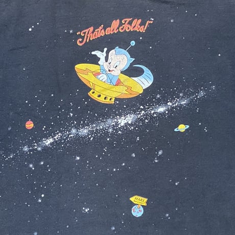 SPACE JAM NIKE 1993 THAT'S ALL FOLKS TEE LARGE 5898