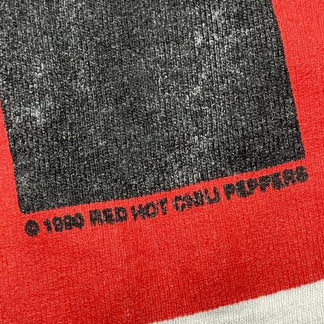 RED HOT CHILI PEPPERS RHCP 1990 PORTRAIT WHITE ANVIL XL 6721