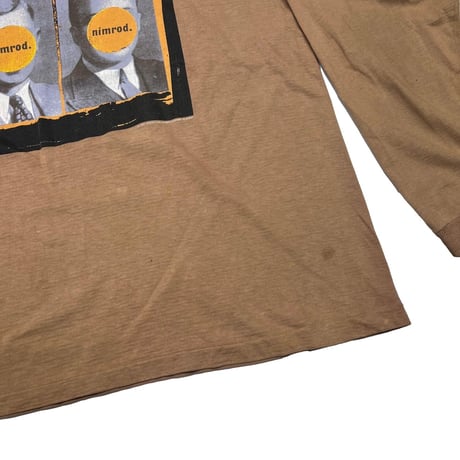 GREEN DAY 1998 nimrod WORLD TOUR LS BEIGE ACME LARGE 6084