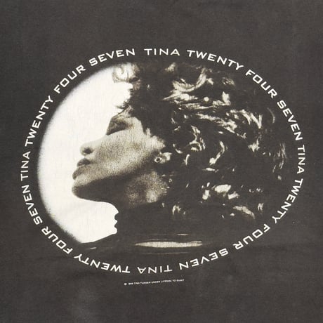 TINA TURNER TWENTY FOUR SEVEN AROUND THE WORLD 2000 BG XL 6070