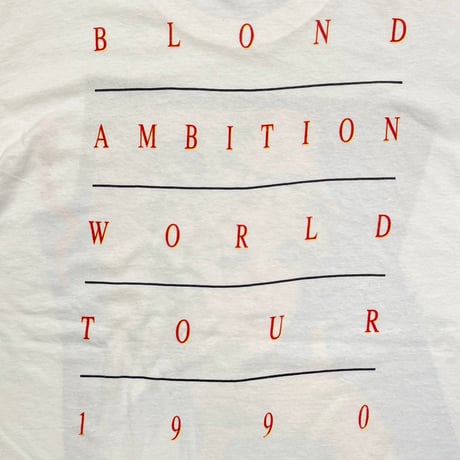 MADONNA BLOND AMBITION WORLD TOUR 1990 Hanes XL 6053
