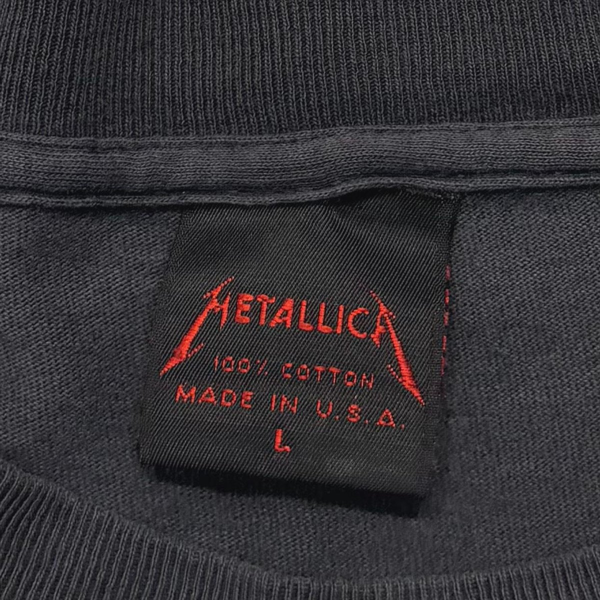 METALLICA 4 FACE HISTORIC DATES 1991 METALLICA 