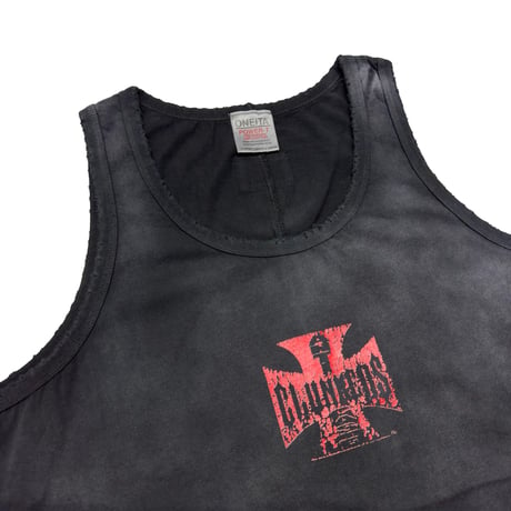 greatLAnd ORIGINAL ONEITA ANTI CASTE CLUNKER TANK TOP BLACK