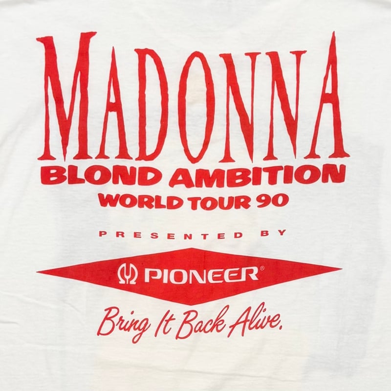 MADONNA BLOND AMBITION TOUR 1990 PIONEER ANVIL