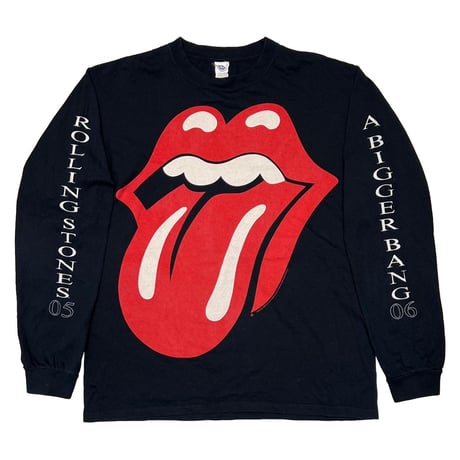 ROLLING STONES 2006 A BIGGER BANG LIP & TONGUE LS anvil LARGE 7643