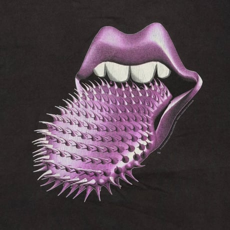 THE ROLLING STONES VOODOO LOUNGE PURPLE SPIKE TONGUE FITS XL 9968