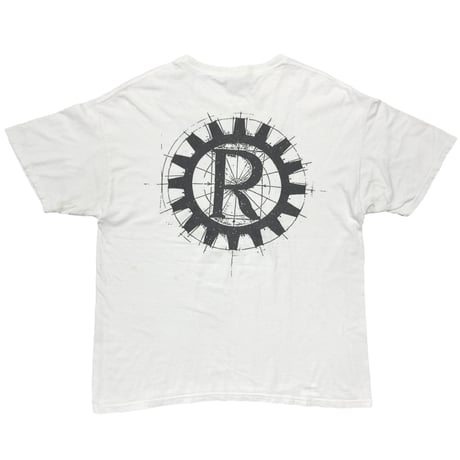 RAGE AGAINST THE MACHINE Y2K NUNS AND GUNS WHITE HANES XL 5984