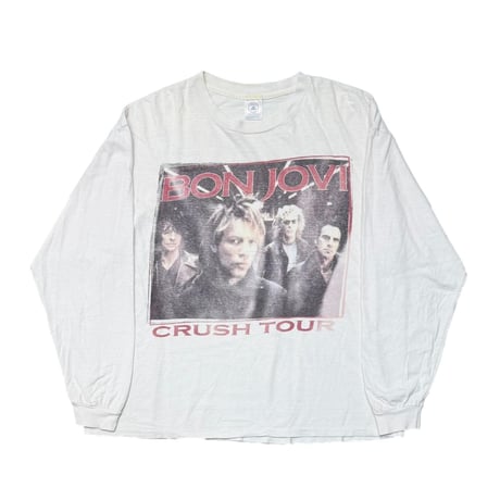 BON JOVI	 CRUSH TOUR LS  WHITE DELTA XL 1191