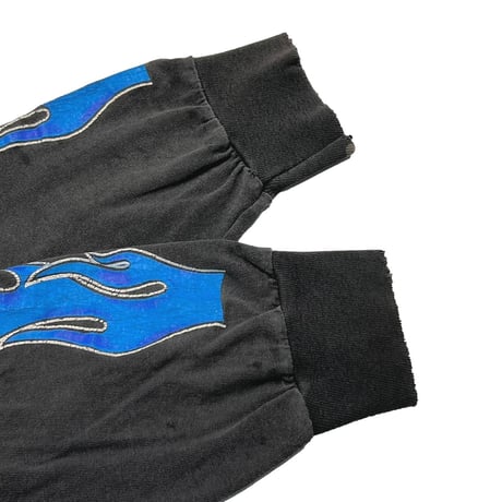 HARLEY DAVIDSON	BLUE V FLAME SNDIEGO EMBLEM LS LARGE 5963