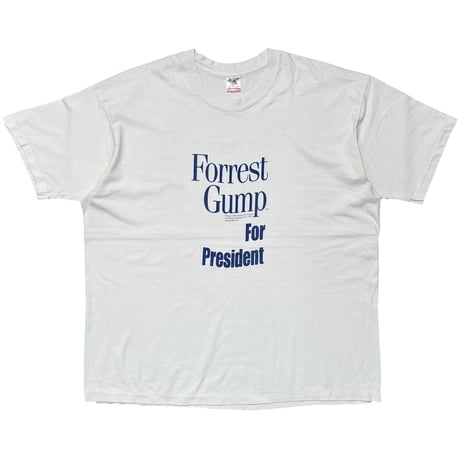 FORREST GUMP MOVIE PROMO FOR PRESIDENT WHITE FRUIT OF THE LOOM XL 6920