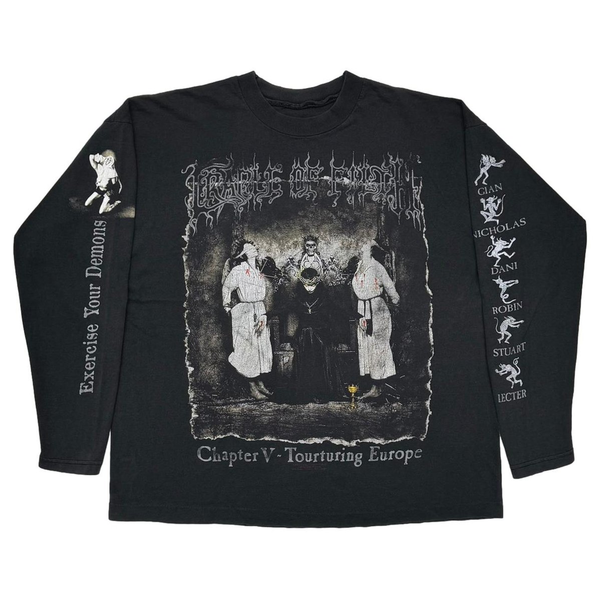 CRADLE OF FILTH CHAPTER V~ TOURTURNING LS FITS