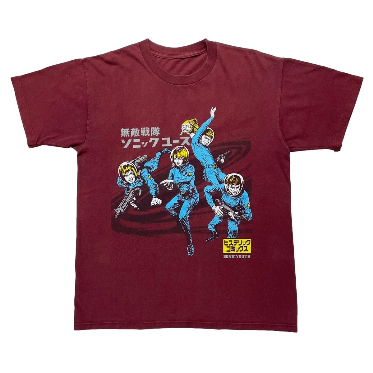 新品SONIC YOUTH ヒステリックコミックス 無敵戦隊 ソニックユース a