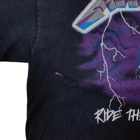 METALLICA RIDE THE LIGHTNING HANES LARGE  3691