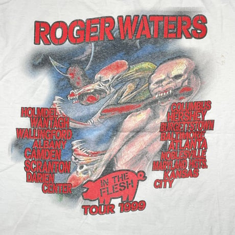 PINK FLOYD TOUR 1999 ROGER WATERS WHITE XL 7827