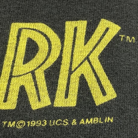 JURASSIC PARK 1993 T-REX ALL OVER PRINT TEE TRADEMARK XL 5402