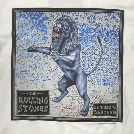 ROLLING STONES BRIDGES TO BABYLON WHITE LARGE 0496