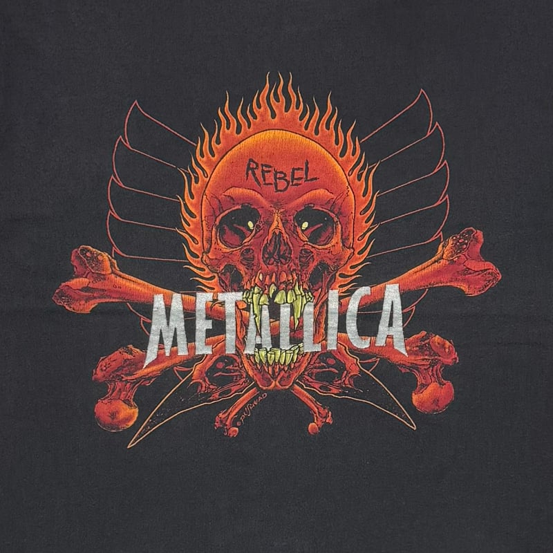 METALLICA PUSHEAD YING YANG REBEL SKULL FITS XL
