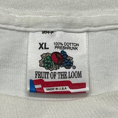 EMF NORTH AMERICAN TOUR WHITE FRUIT OF THE LOOM XL 0519