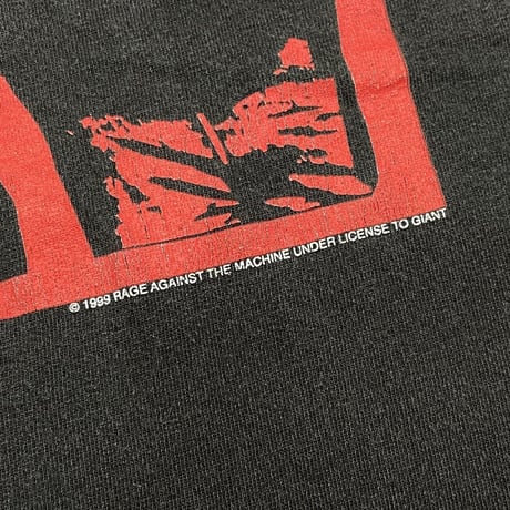RAGE AGAINST THE MACHINE 1999 GIANT FITS LARGE 1905