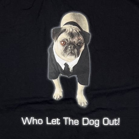 MEN IN BLACK 2 WHO LET THE DOG OUT! MIB2 LOGO ALSTYLE LARGE 9941