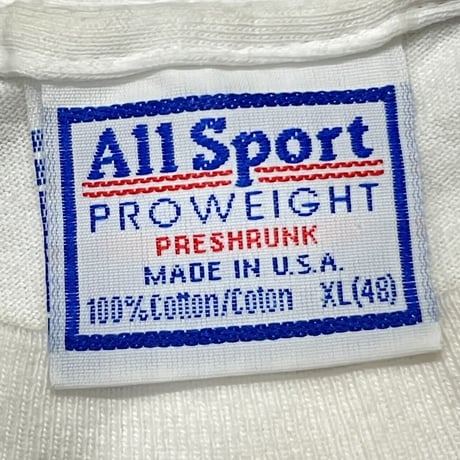 NINE INCH NAILS SIN LOGO WHITE ALL SPORT XL 5776