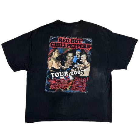 RED HOT CHILI PEPPERS 2007 TOUR BOOTLEG DELTA 2XL 3286