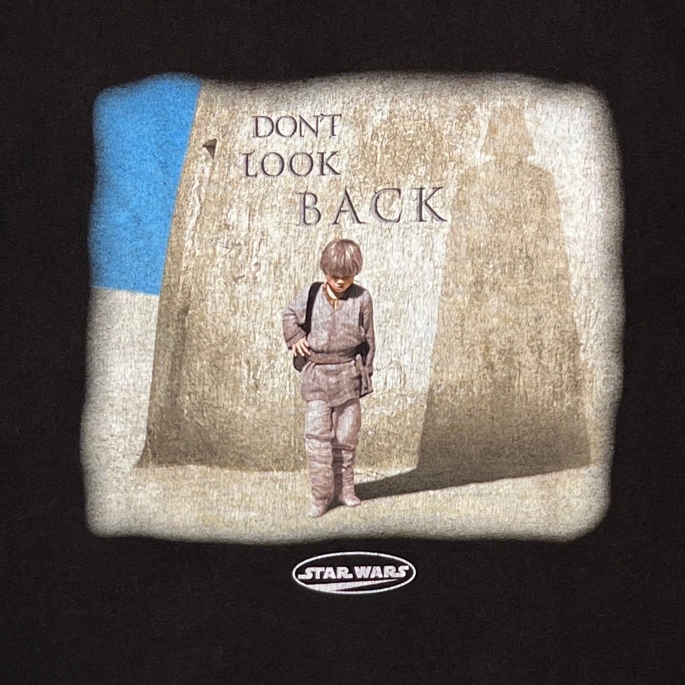 STAR WARS don’t look back T STAR WARS EPISODE 1 DON'T LOOK BACK FITS XL 464