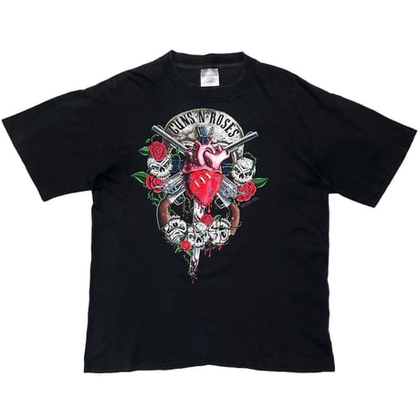 GUNS N' ROSES 1990 SKULL HEART GUN G N'R BROCKUM LARGE 5175