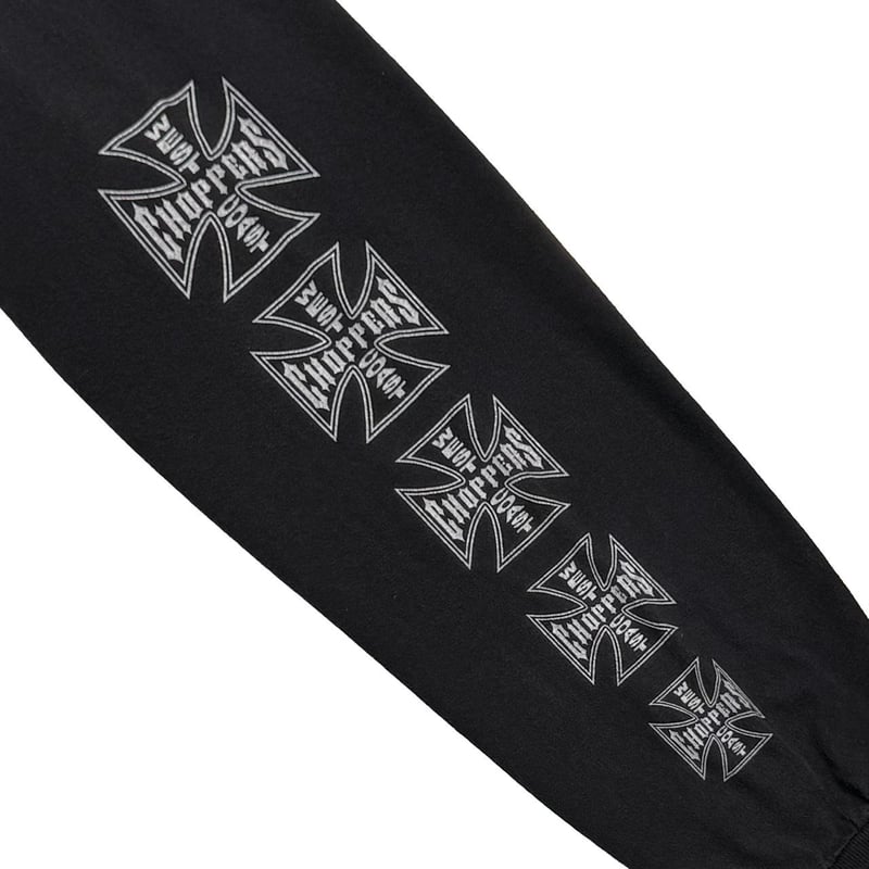 WEST COAST CHOPPERS NARROW IRON CROSS BLACK FIT