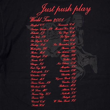 AEROSMITH SORAYAMA JUST PUSH PLAY TOUR GIANT XL 9546
