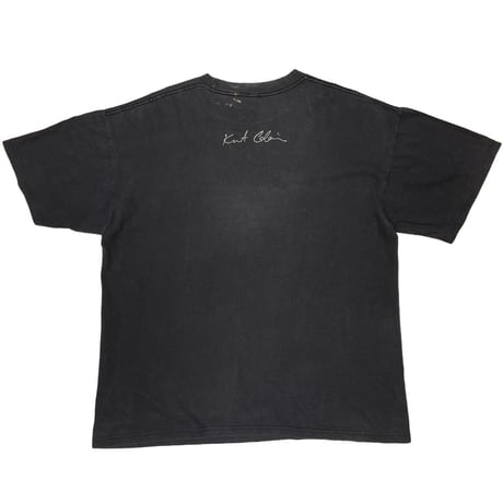 NIRVANA KURT 1998 KURT COBAIN MEMORIAL FACE BLACK GIANT XL COBAIN 1672