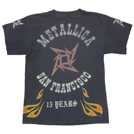 METALLICA SAN FRANCISCO 15 YEARS ARMCUT GIANT LARGE 0798