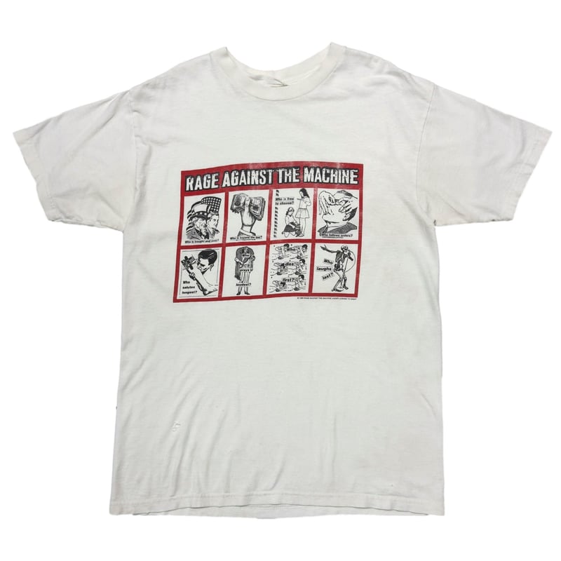 RAGE AGAINST THE MACHINE 1999 BARBARA KRUGER WH