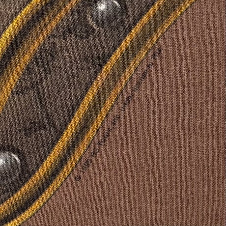 THE ROLLING STONES NO SECURITY PADLOCK TONGUE BROWN MURINA LARGE 8235