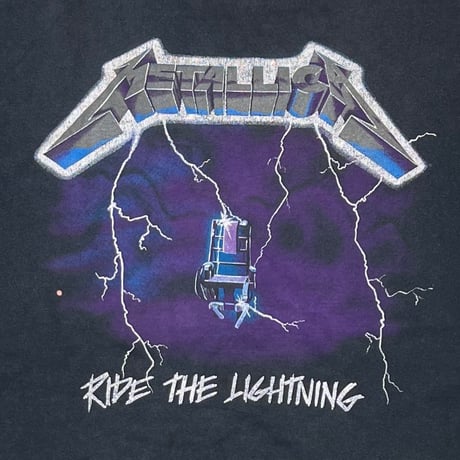 METALLICA RIDE THE LIGHTNING FITS XL-XXL 9593