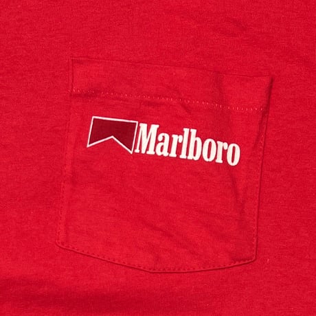 Marlboro WILD WEST COLLECTION POCKET TEE RED FITS LARGE 8353