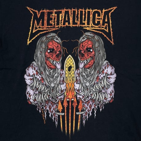 METALLICA 2003 WORLD TOUR FRUIT OF THE LOOM XL 5858