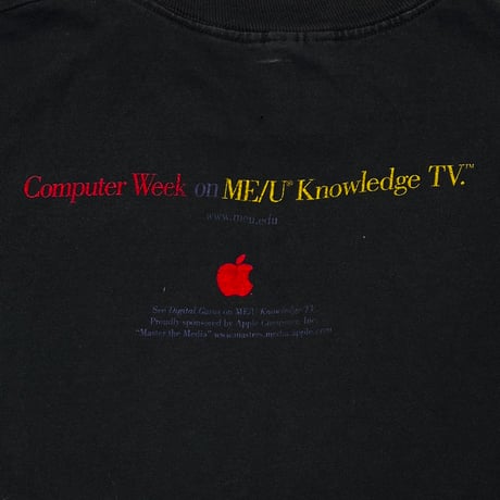 Apple SHARK Get More Byte From Your Computer Computer Week FRUIT OF THE LOOM XL 7355