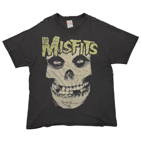 MISFITS ロンT　M　バンドT　蓄光　スカルボーン　1997 ヴィンテージ MISFITS ミスフィッツ スカル ボーン ロンT ビンテージ - メルカリ