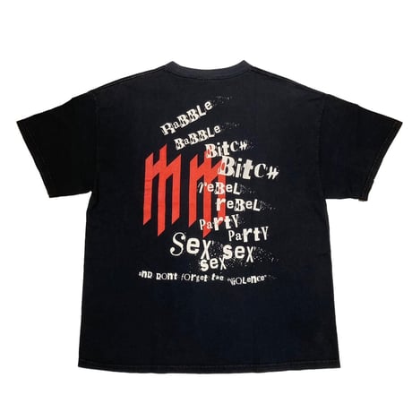 MARILYN MANSON THIS IS THE NEW SHIT BABBLE BITCH REBEL PARTY SEX XL 1650