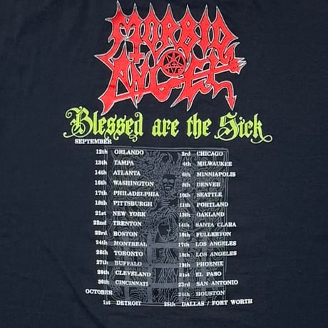 MORBID ANGEL BLESSED ARE THE SICK SCREEN STARS XL 0238