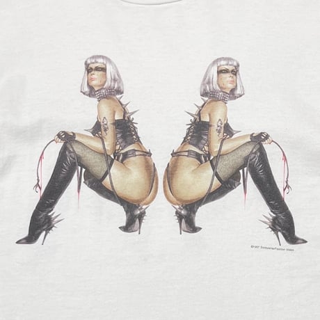 FASHION VICTIM 1997 SORAYAMA TWINS SM LADY FRUIT OF THE LOOM LARGE 2274
