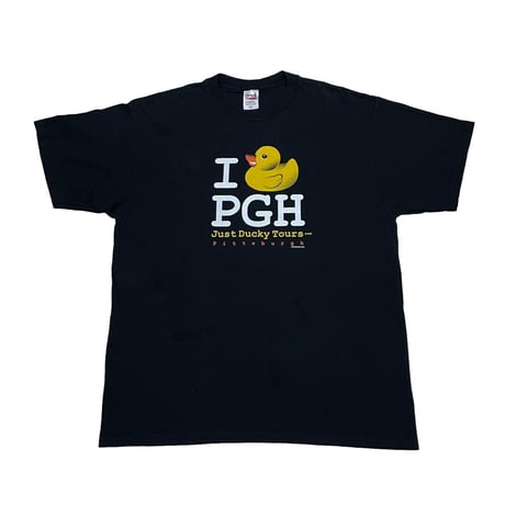 OLD&VINTAGE PITTSBURGH JUST DUCKY TOURS .COM TEE ANVIL XL 3270