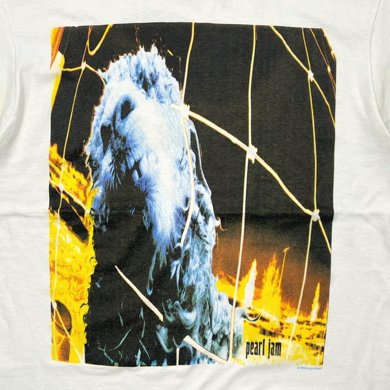 PEARL JAM 1993 THREADWORM WHITE FRUIT OF THE LO