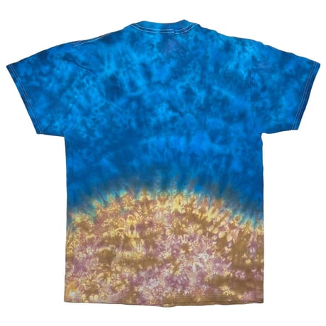 THE ROLLING STONES 1997 BRIDGE TO BABYLON TIE DYE DELTA LARGE 1562