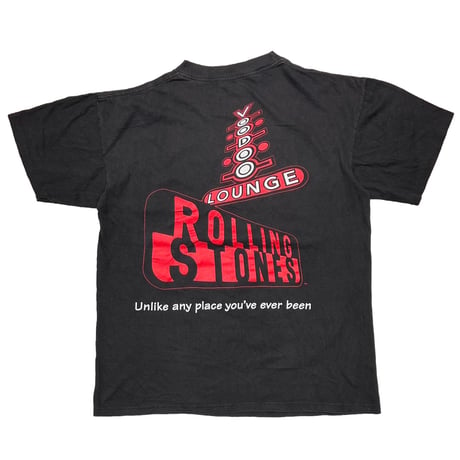 THE ROLLING STONES 1994 LIP & TONGUE VOODOO LOUNGE UNLIKE ANY PLACE YOU'VE EVER BEEN FITS XL 5894