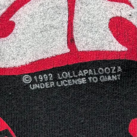 LOLLAPALOOZA 1992 RED HOT CHILI PEPPERS RUSH SOUNDGARDEN ANVIL XL 9524