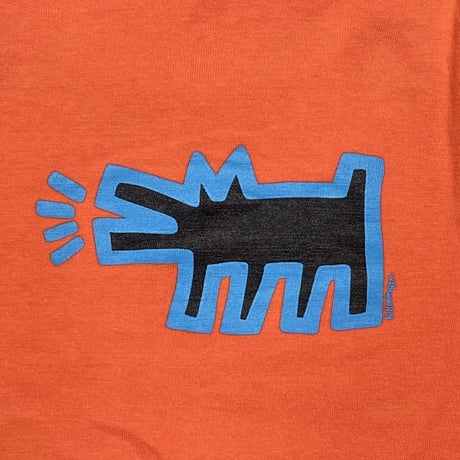 KEITH HARING RADIANT BABY ORANGE POP SHOP LARGE 9453