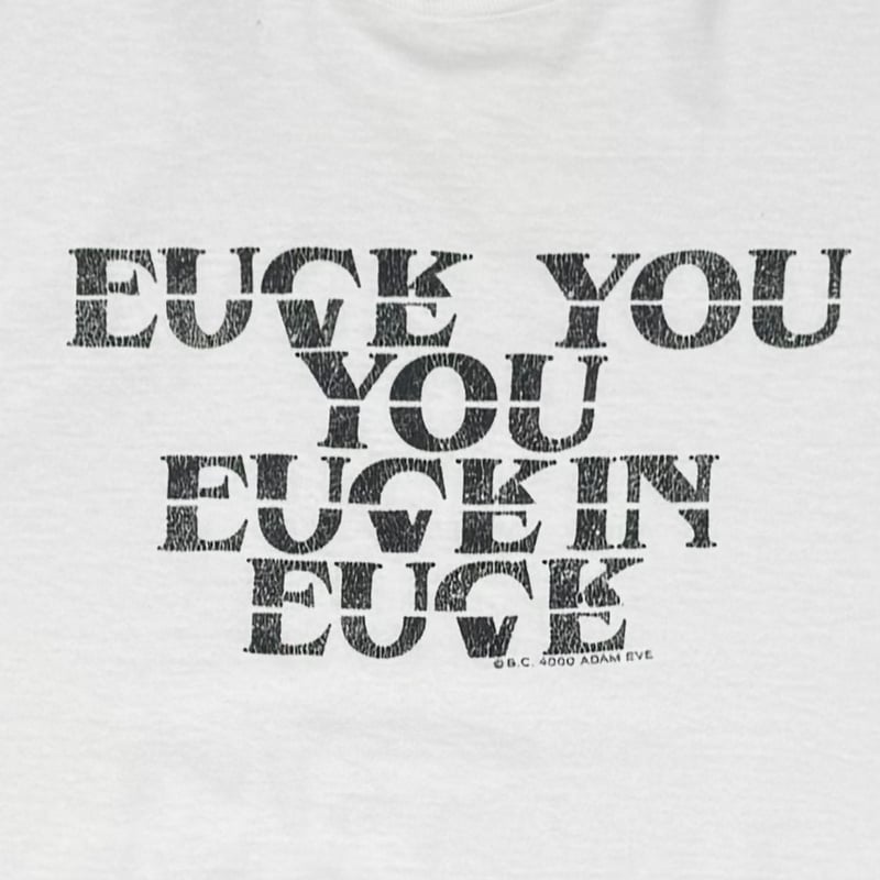 greatLAnd ORIGINAL fuck love shirt / new vintag